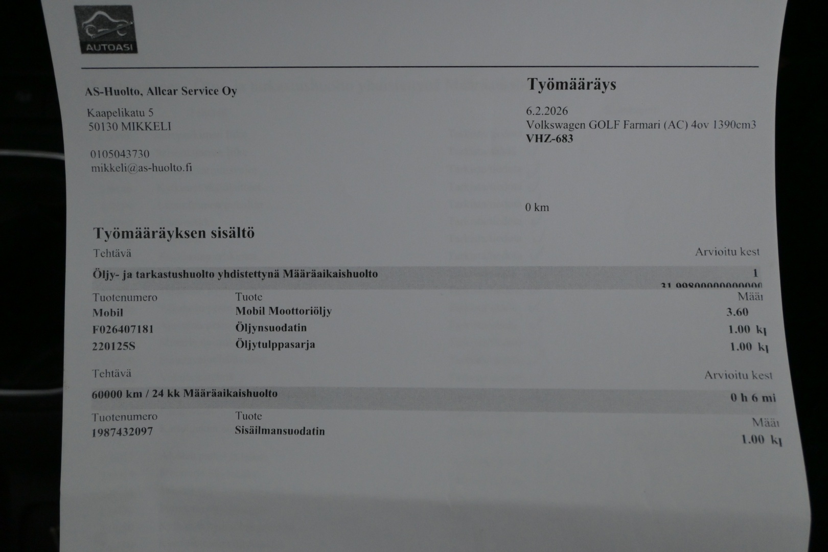 VOLKSWAGEN Golf 2010