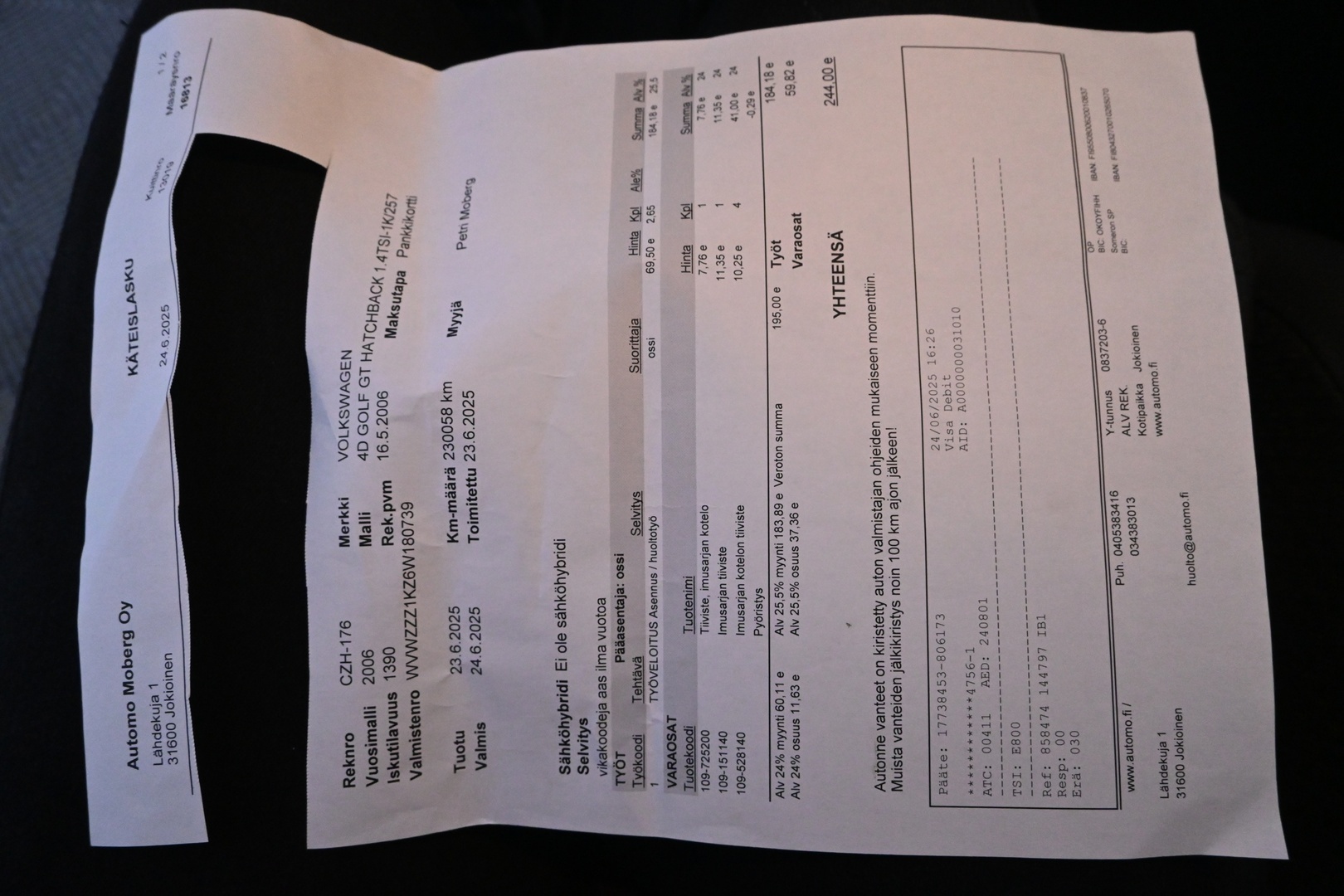 VOLKSWAGEN Golf 2006