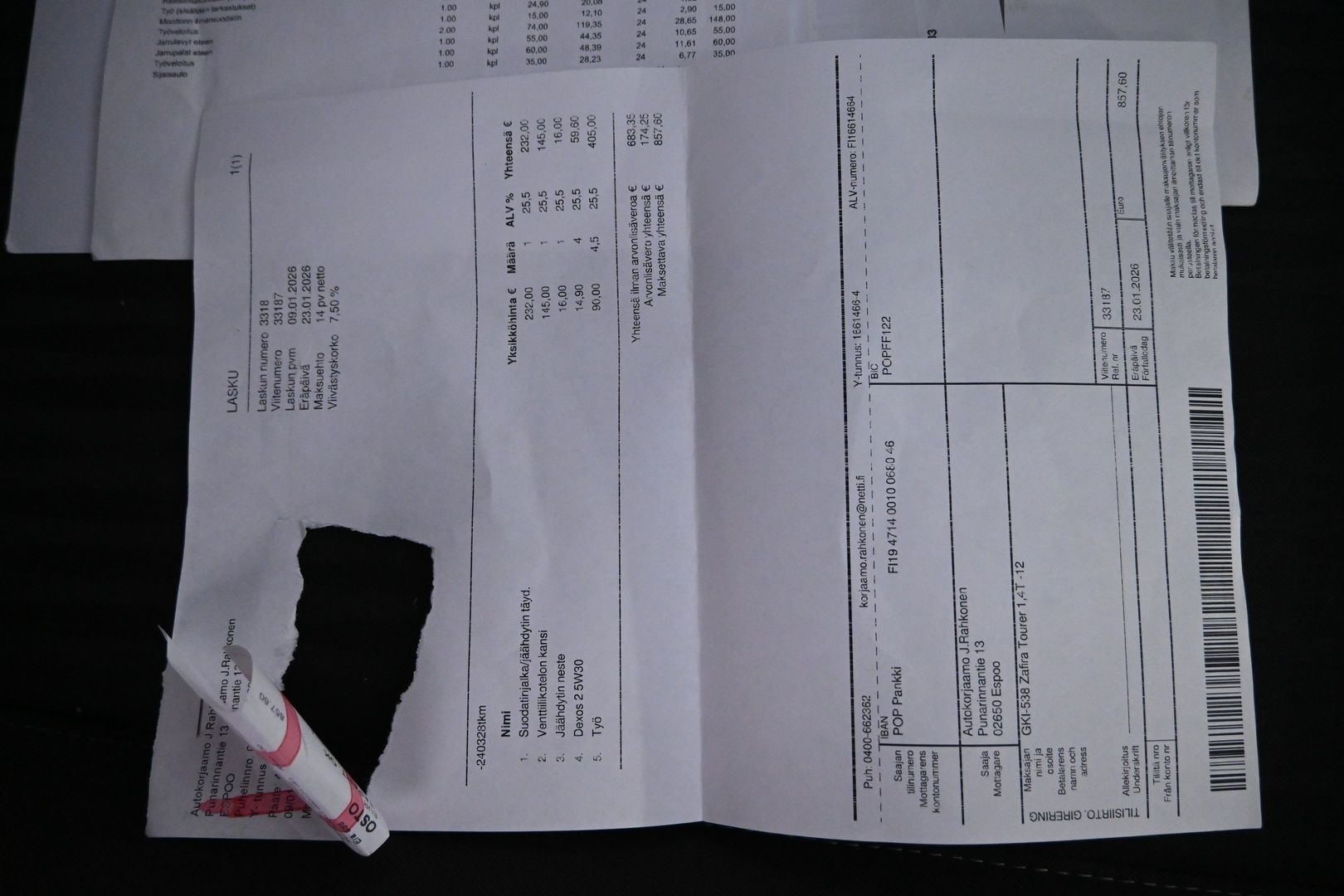 OPEL Zafira Tourer 2012