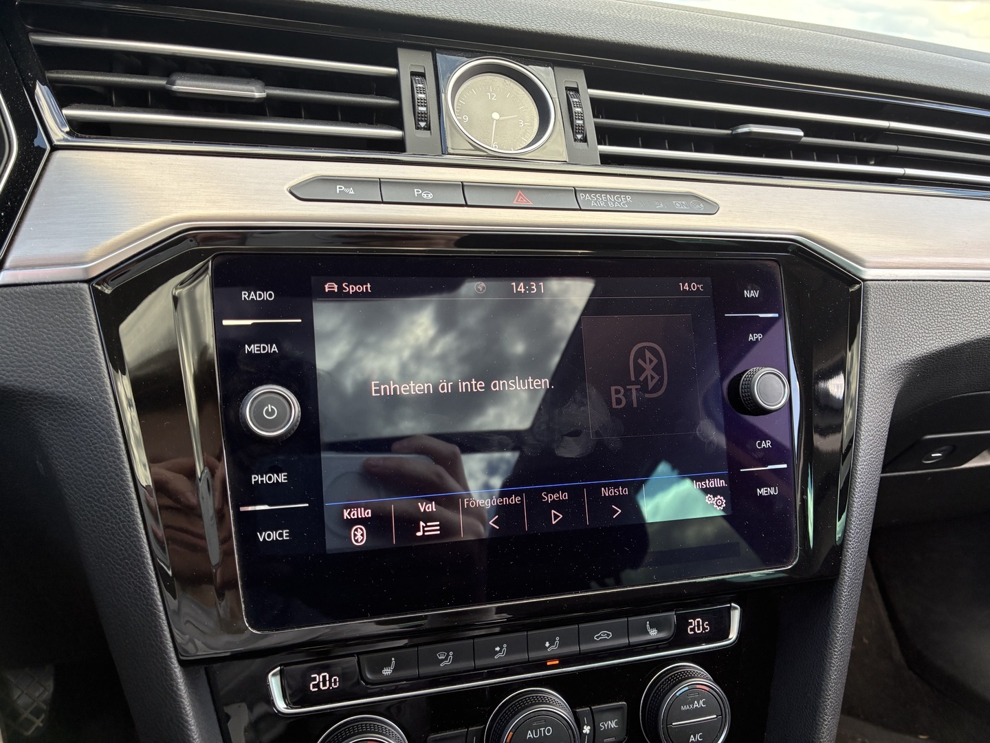 VOLKSWAGEN Passat 2018