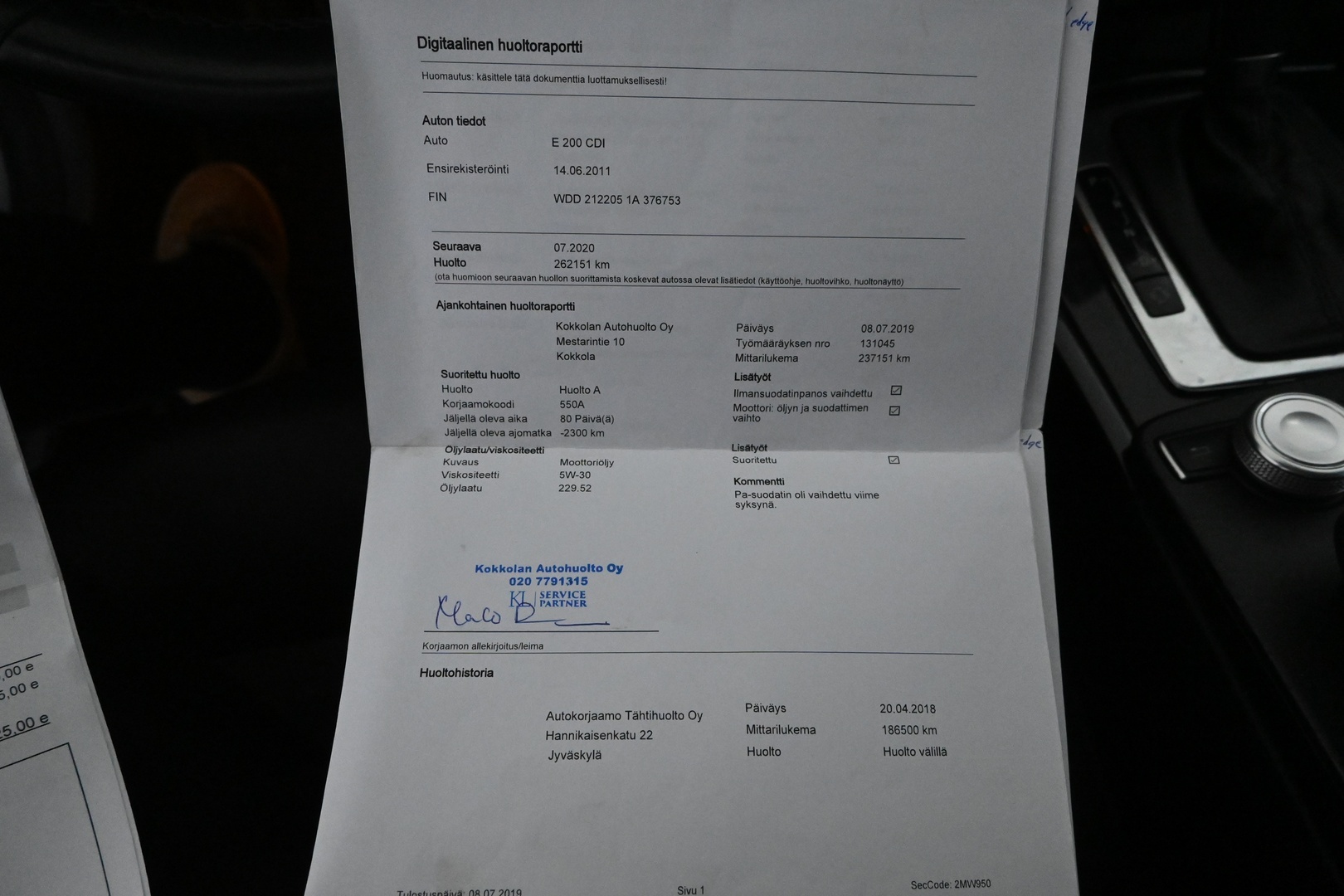 MERCEDES-BENZ E 2011