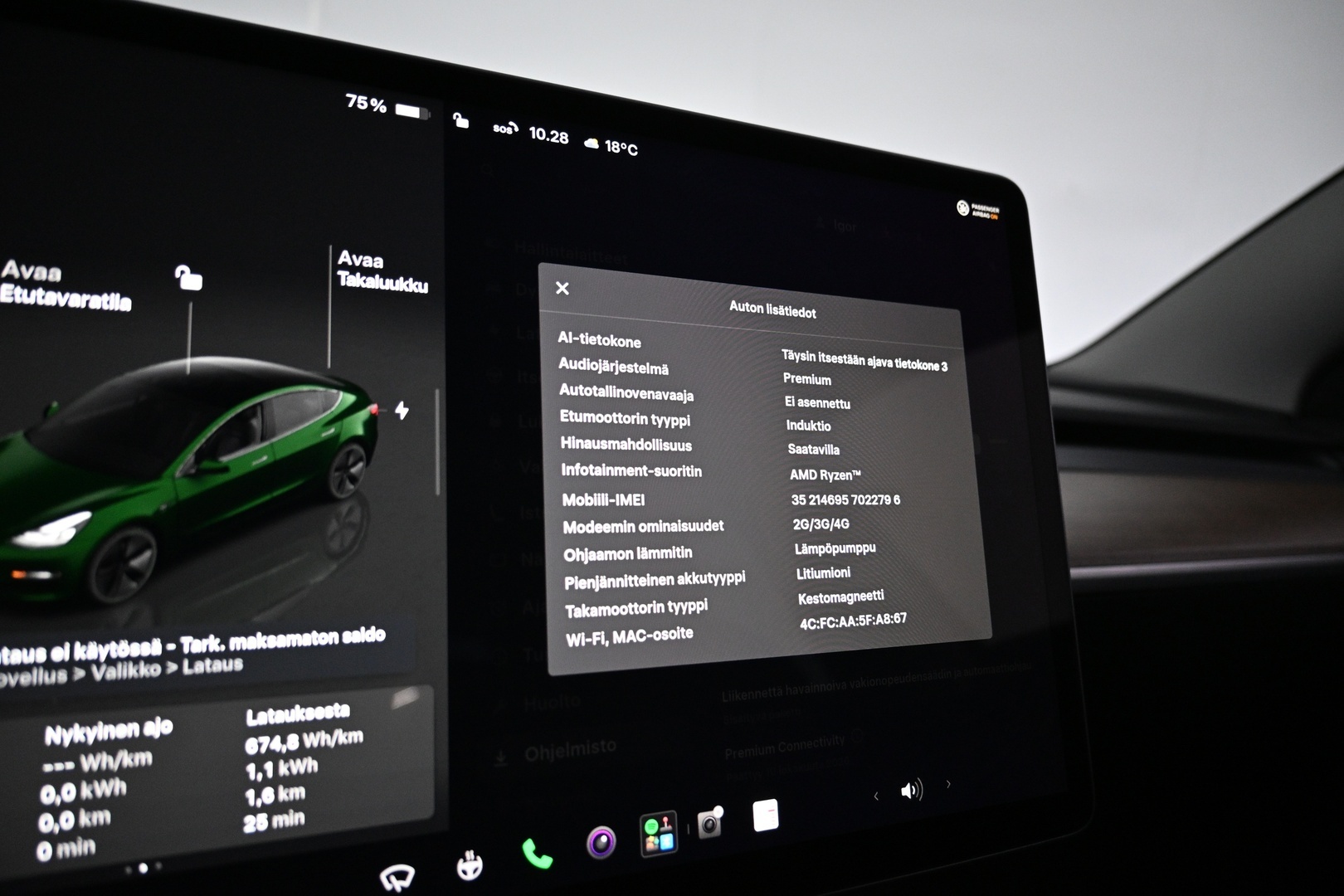 TESLA Model 3 2022