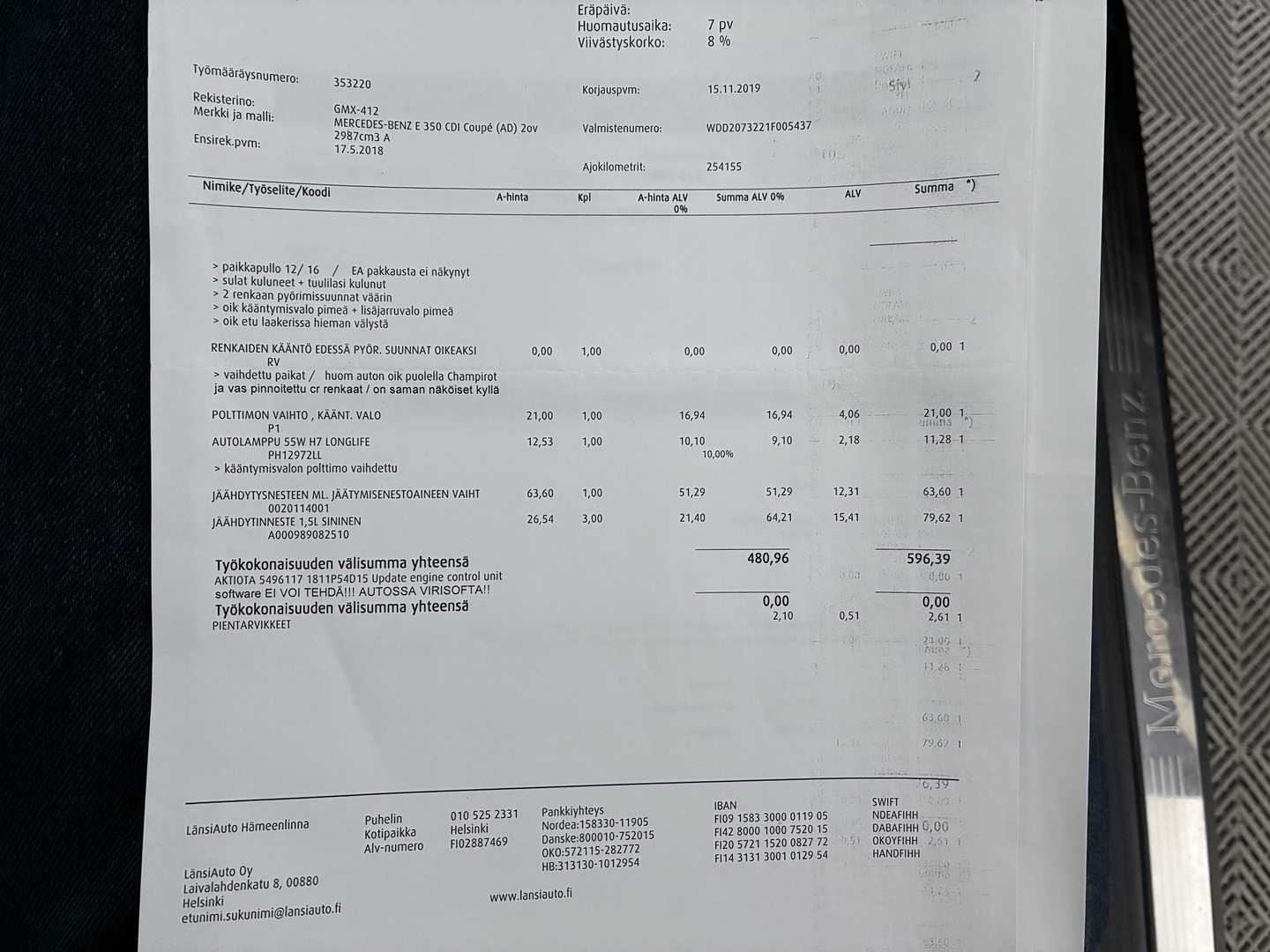 MERCEDES-BENZ E 2010