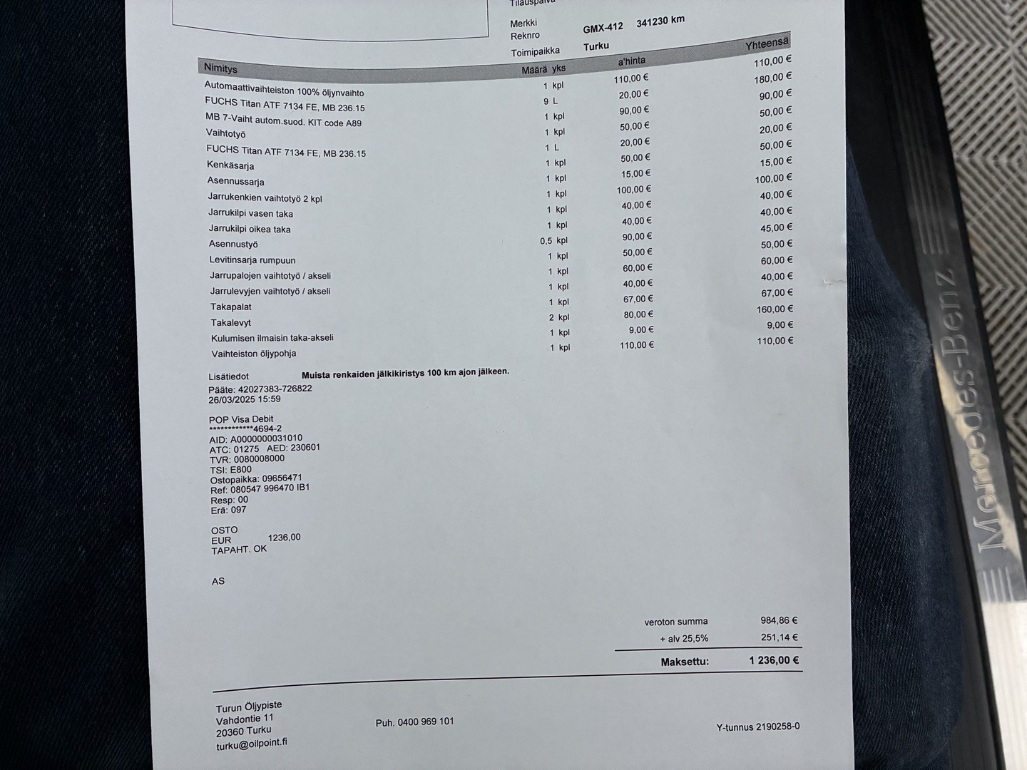 MERCEDES-BENZ E 2010