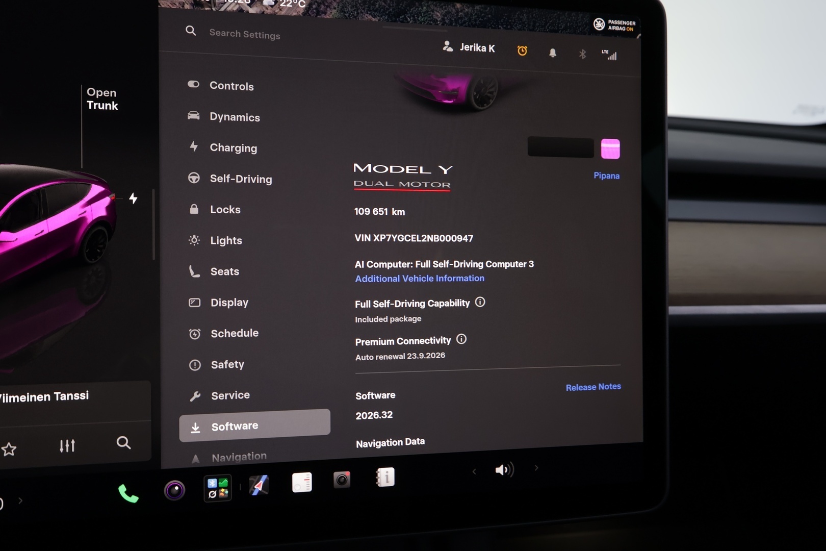 TESLA Model Y 2022