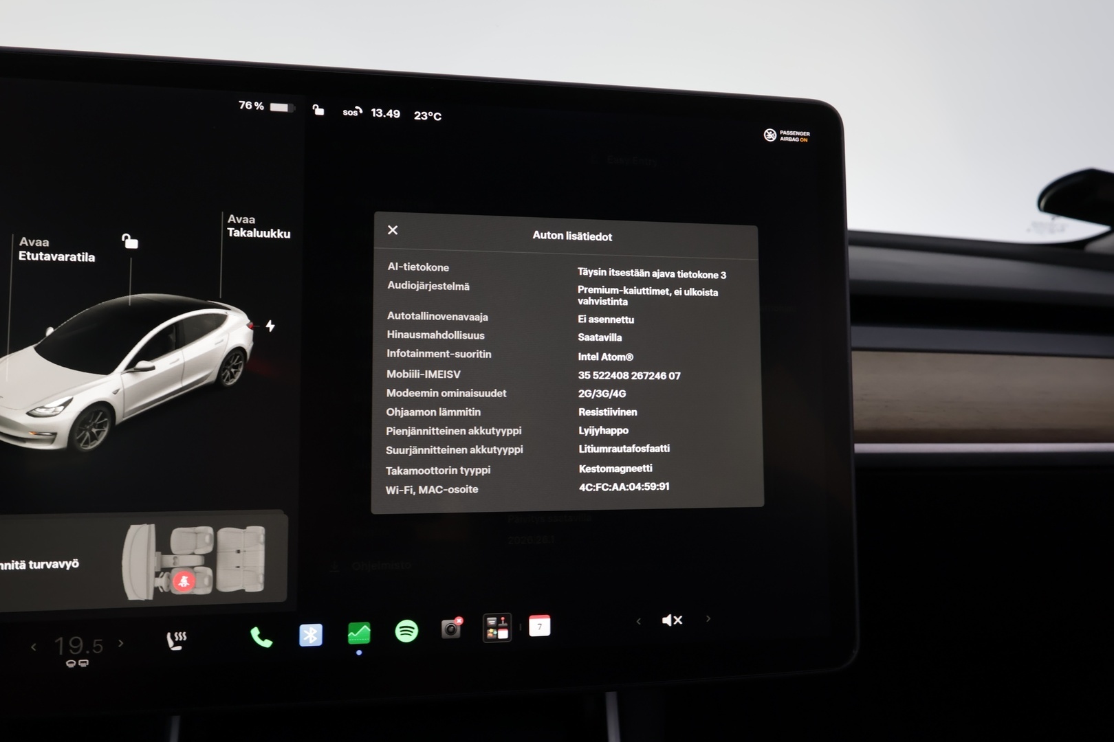 TESLA Model 3 2020