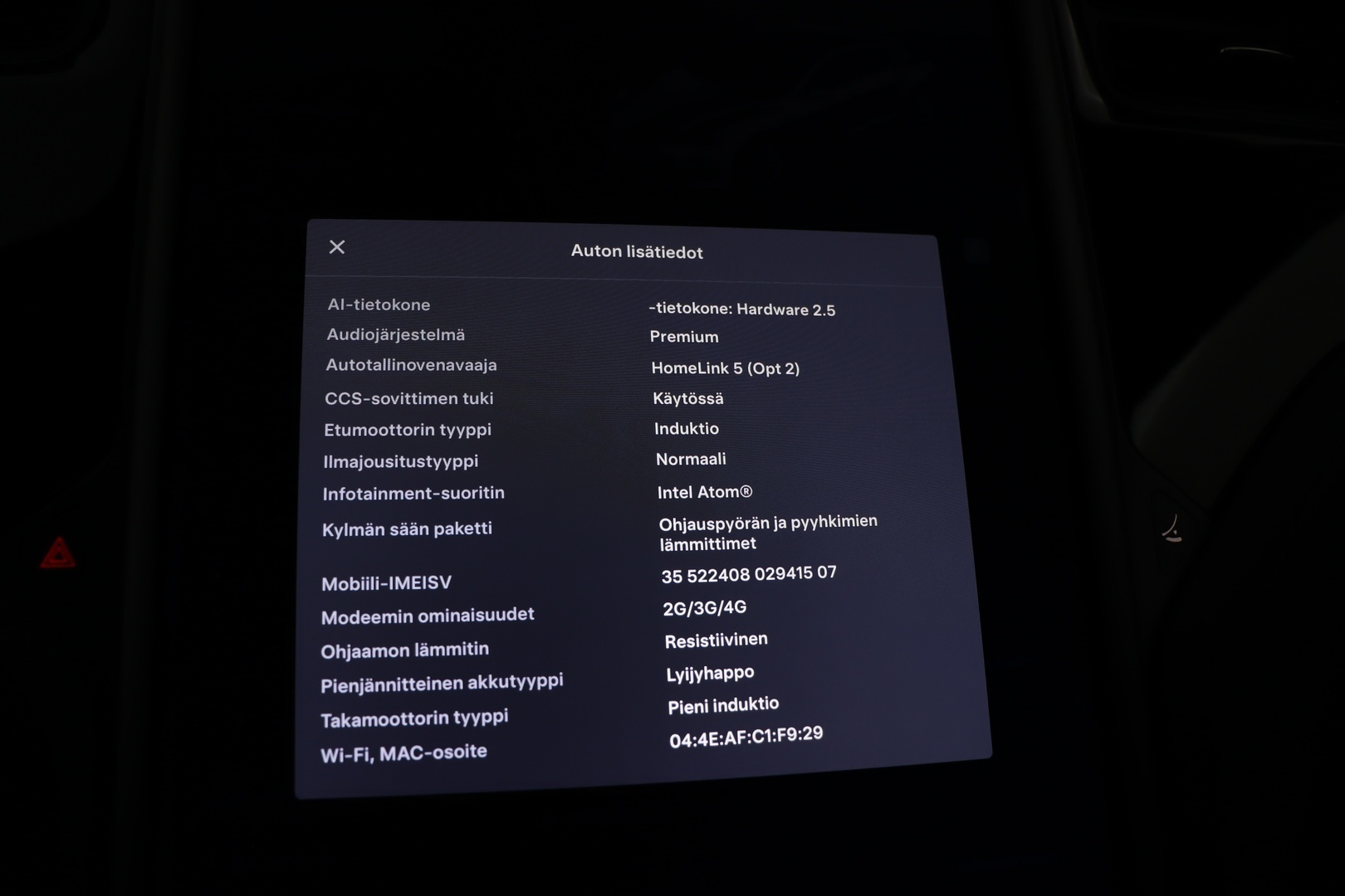 TESLA Model S 2018