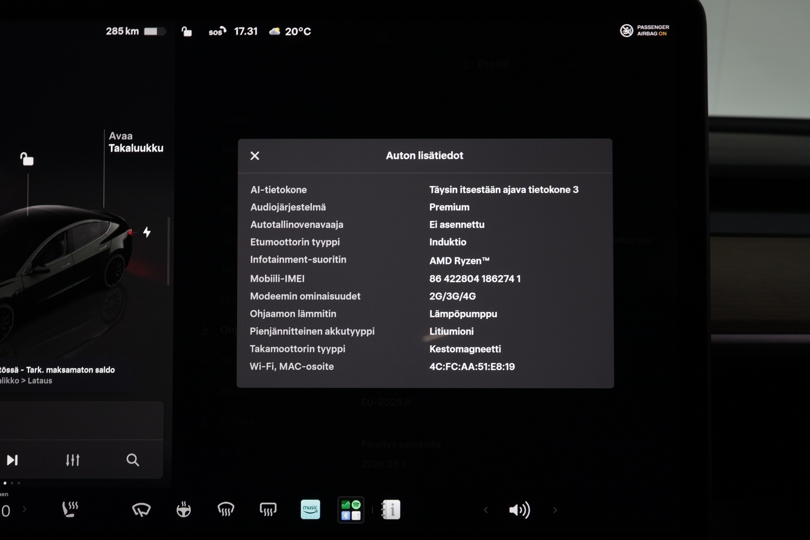 TESLA Model 3 2022