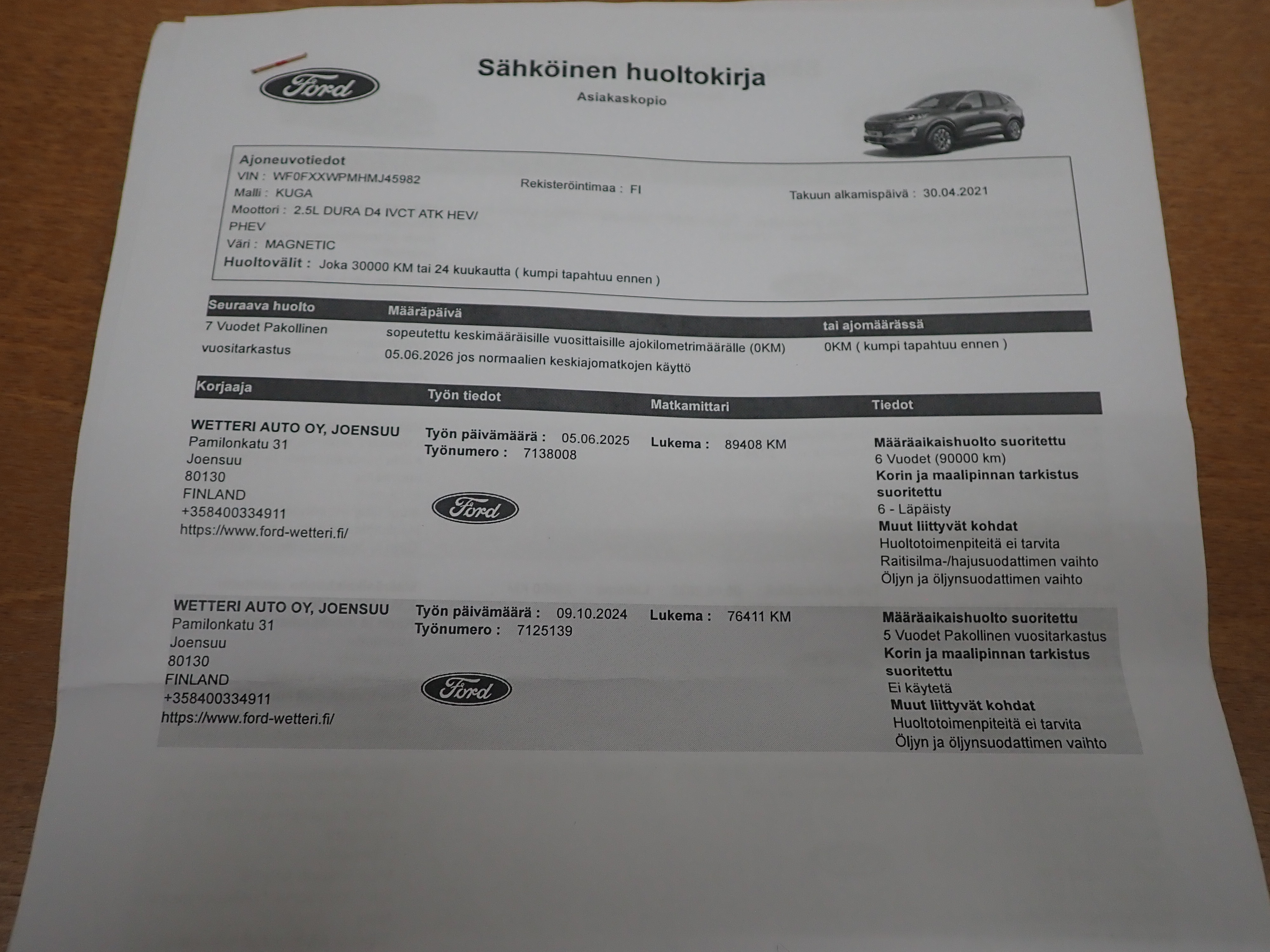 FORD Kuga 2021