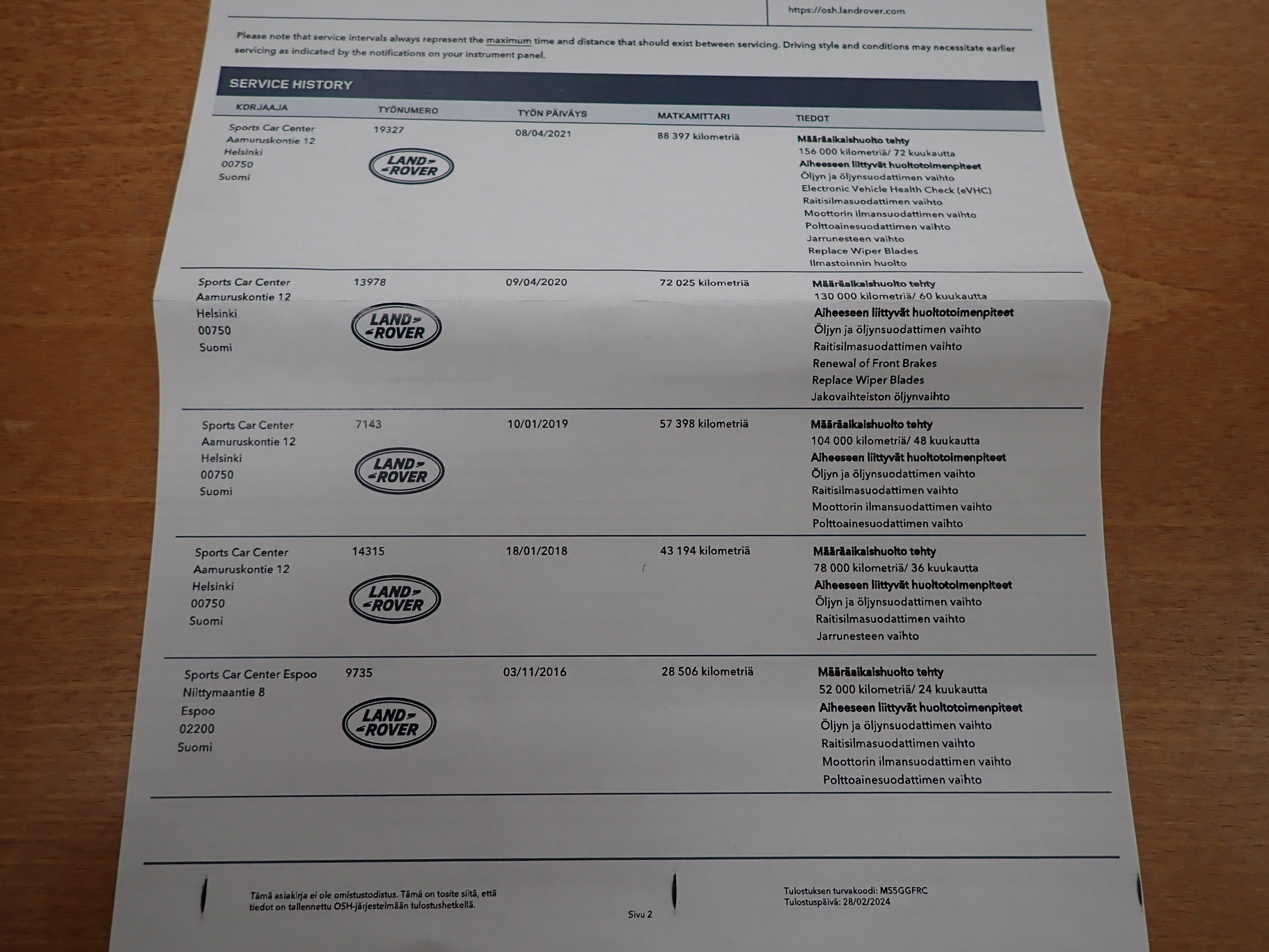 LAND ROVER DISCOVERY 2015