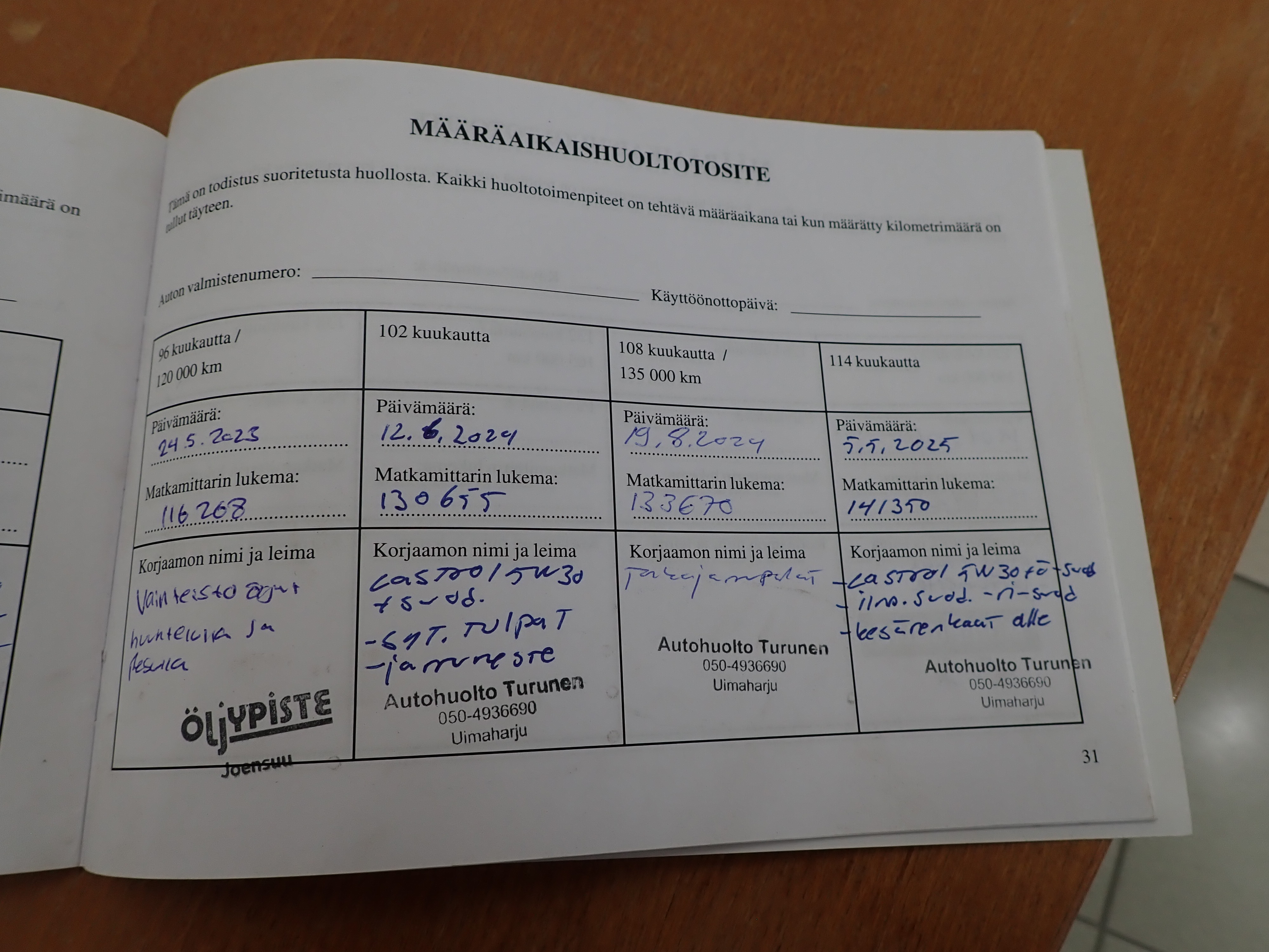 SUBARU FORESTER 2016