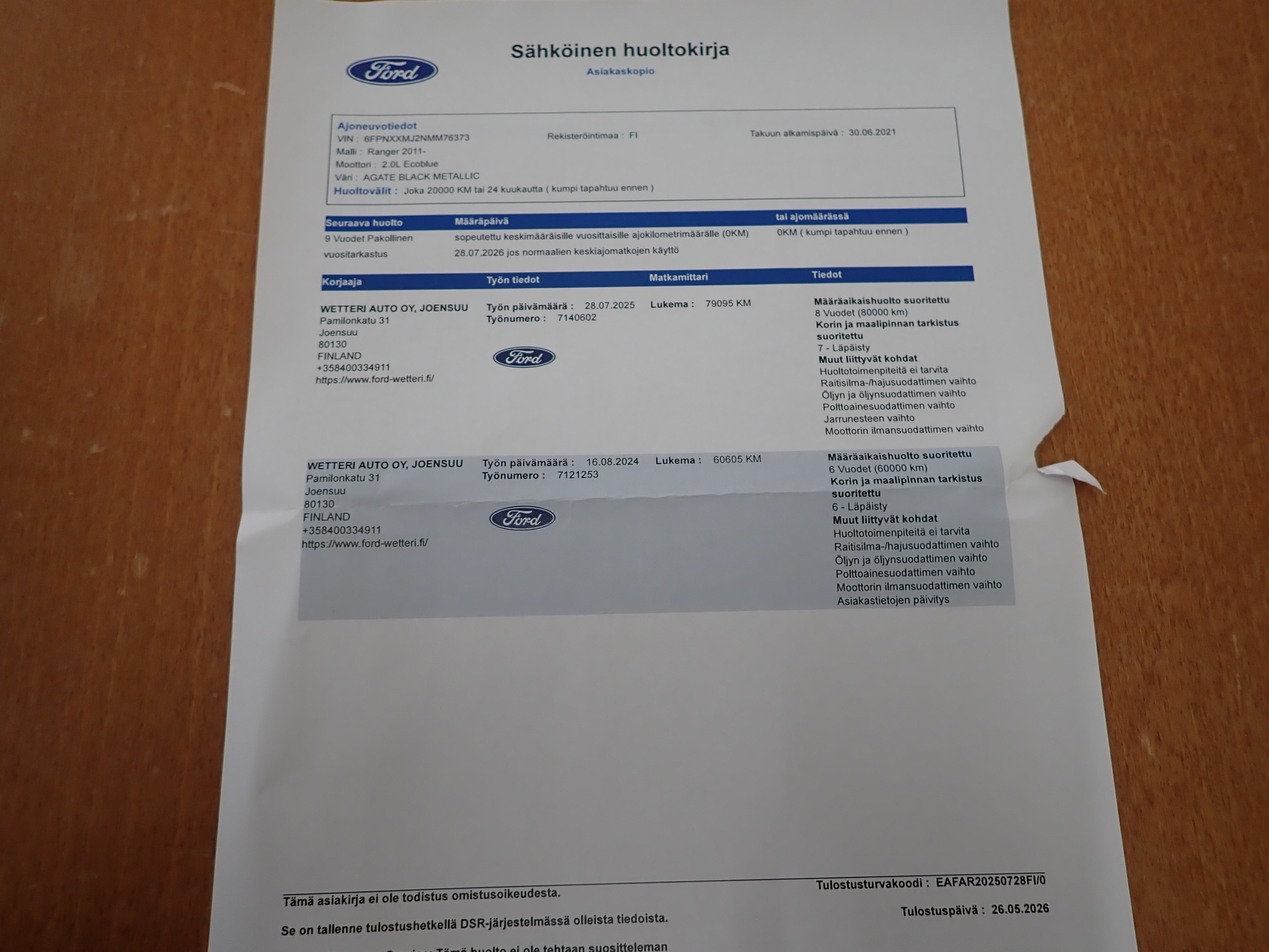 FORD Ranger 2021