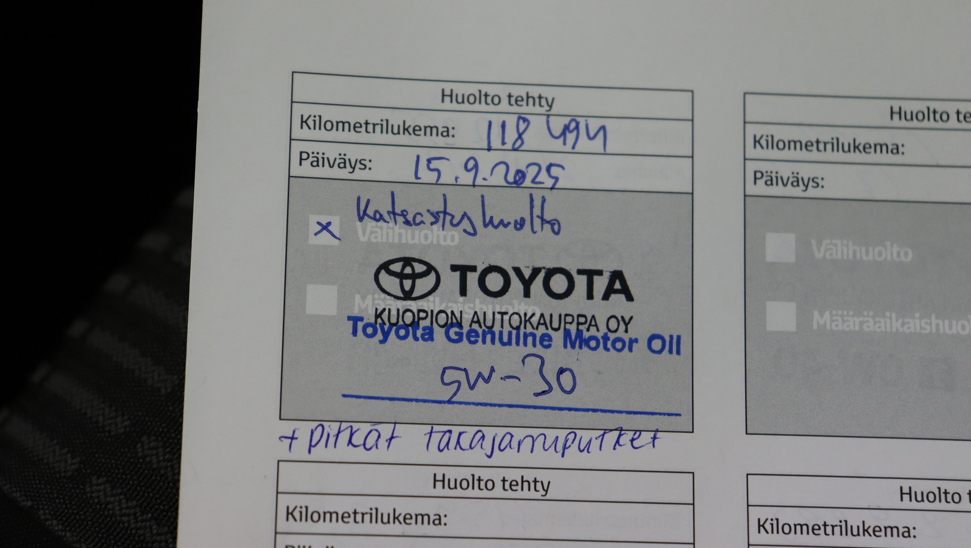 TOYOTA Avensis 2011