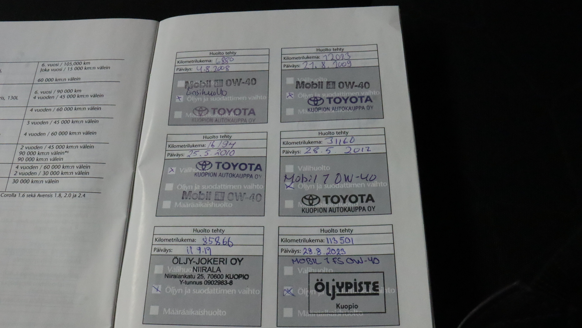 TOYOTA Auris 2007