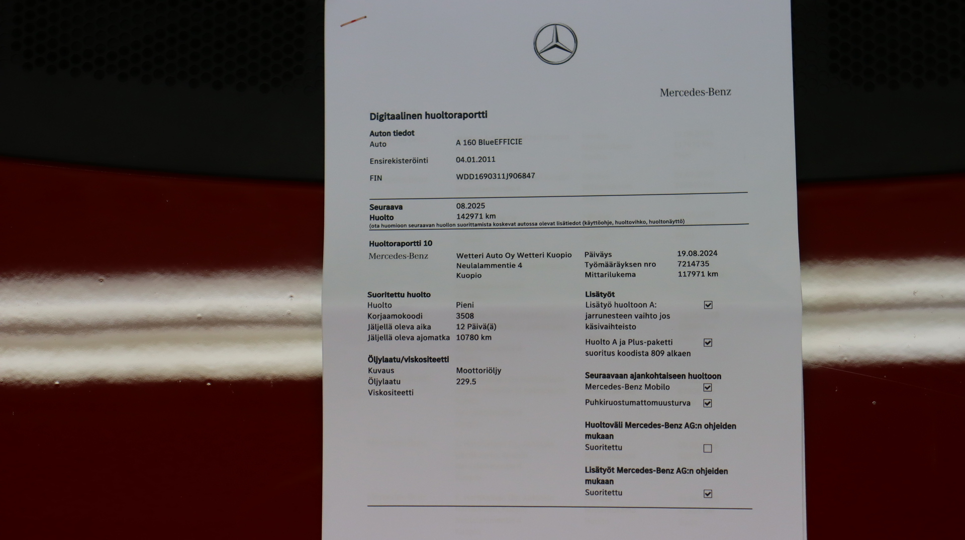 MERCEDES-BENZ A 2011