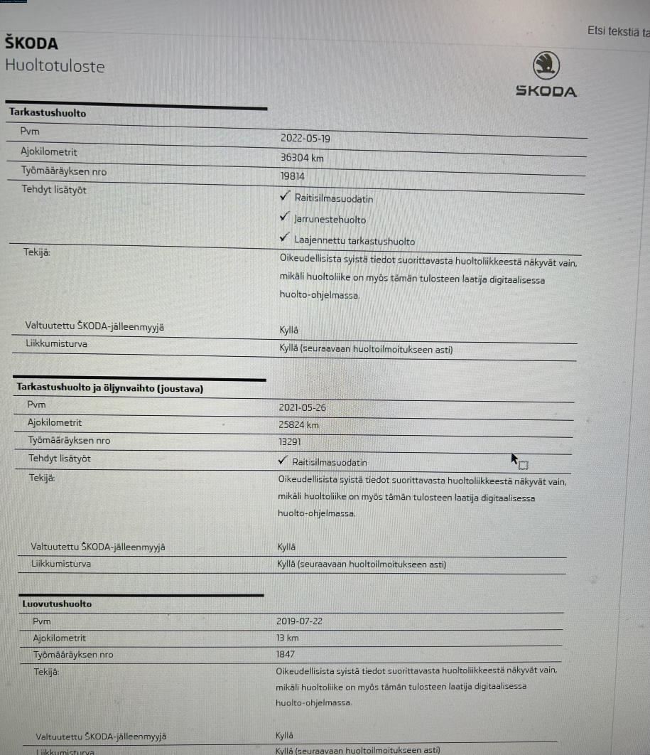 Combi 1,0 TSI Ambition BusinessLine DSG Autom. Webasto kaukosäädöllä