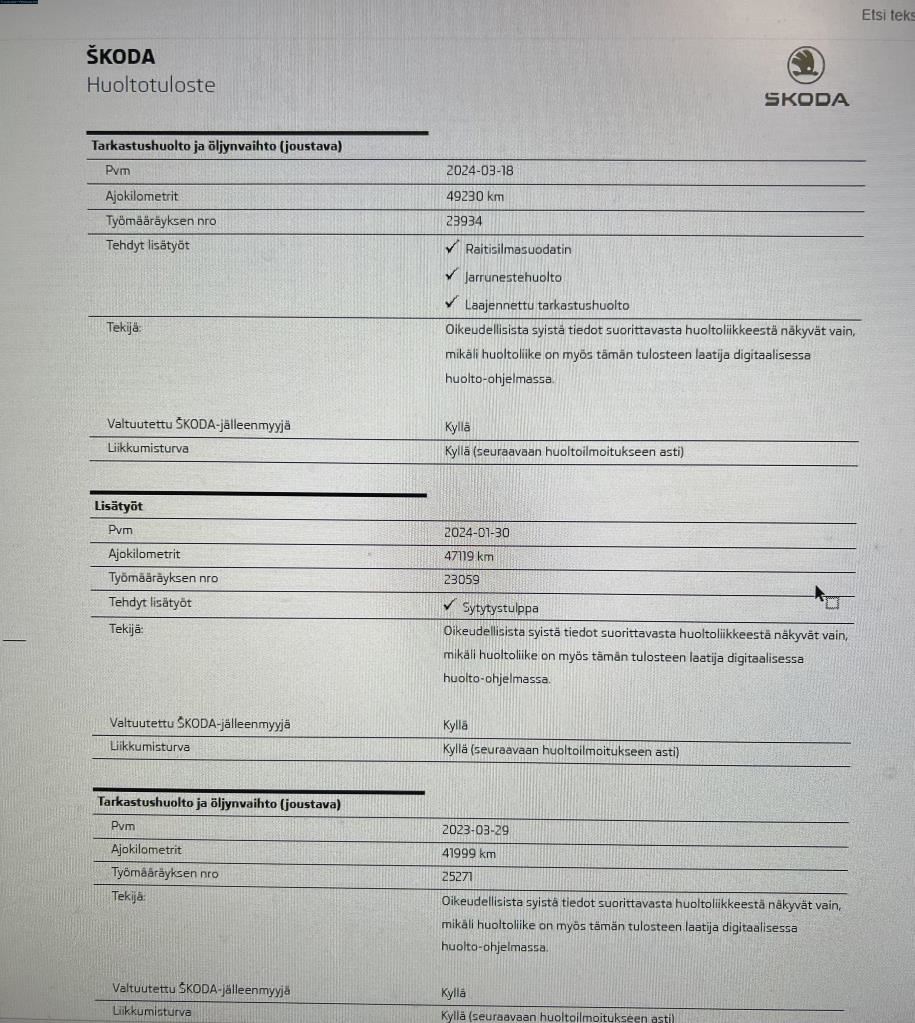 Combi 1,0 TSI Ambition BusinessLine DSG Autom. Webasto kaukosäädöllä
