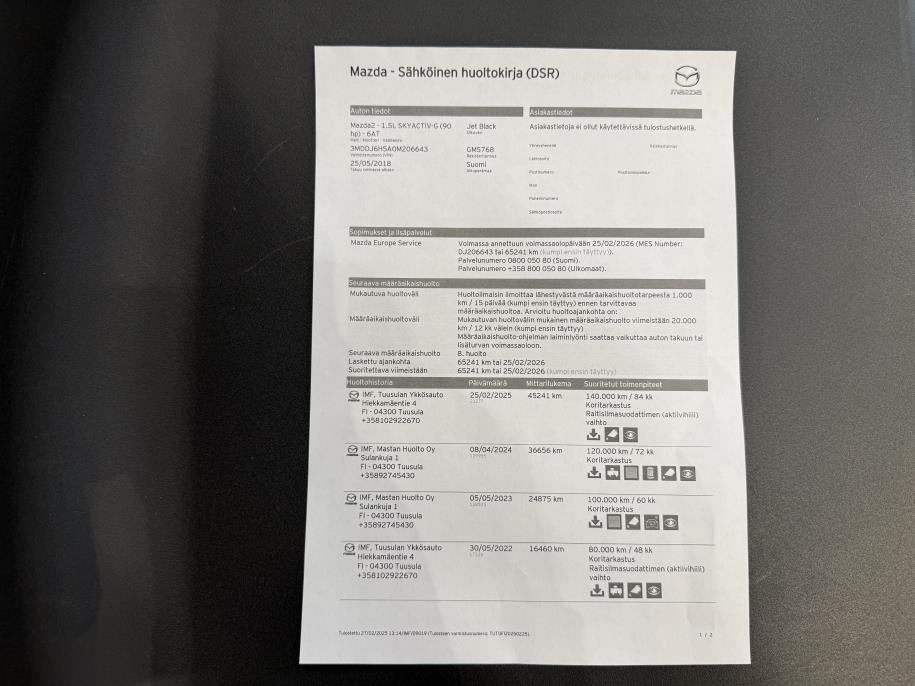 5HB 1,5 (90) SKYACTIV-G Premium Plus 6AT AH2