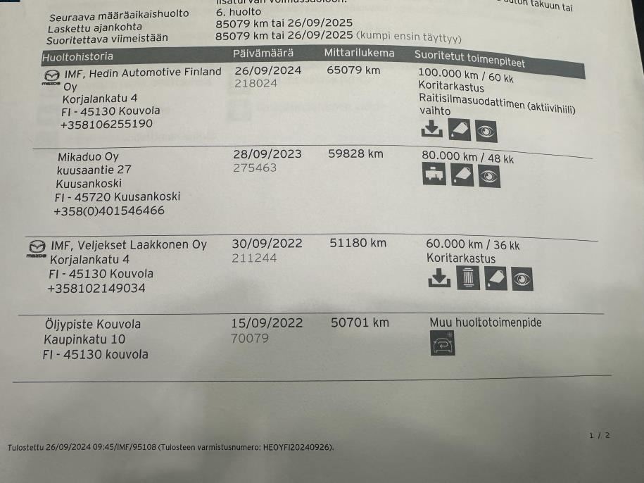 Sedan 2,0 (180 hv) SKYACTIV-X Dynamic AT KN3