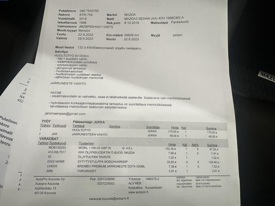 Sedan 2,0 (180 hv) SKYACTIV-X Dynamic AT KN3