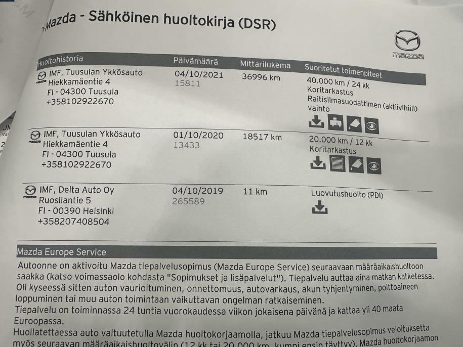 Sedan 2,0 (180 hv) SKYACTIV-X Dynamic AT KN3