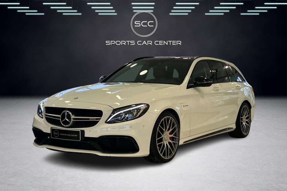 Mercedes-Benz C 63 AMG Mercedes-AMG C 63 S T // Designo / HUD / Burmester / Perf.putkisto / Panorama / Ilmastoidut istuimet