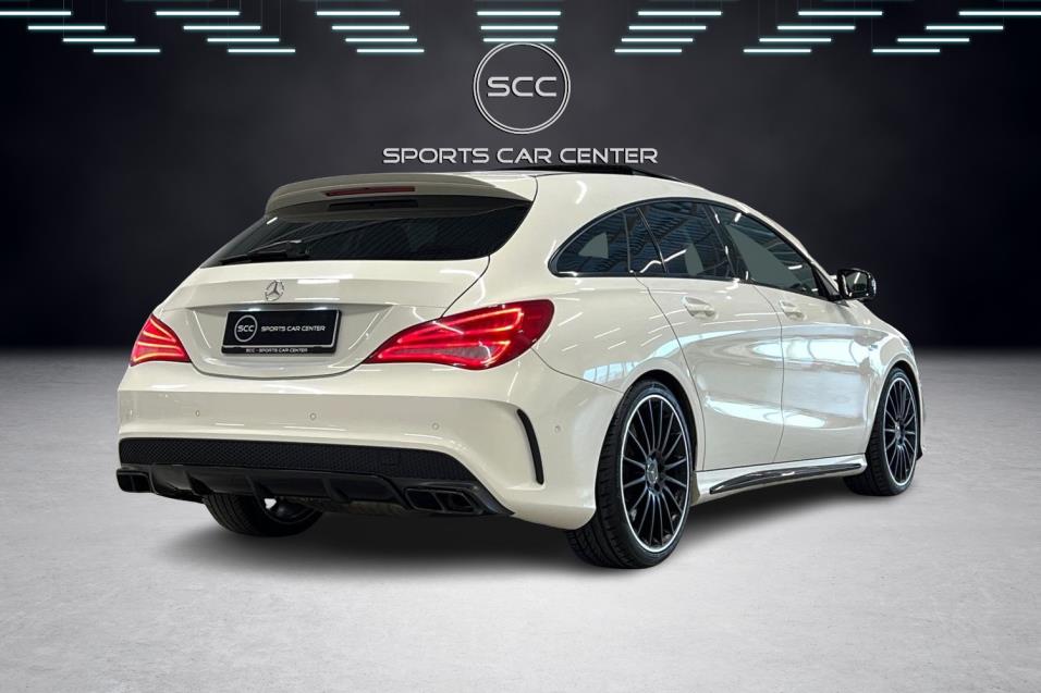 Mercedes-Benz CLA 45 AMG 4Matic A Shooting Brake / AMG Performance putkisto / Panorama / Night-paketti / Kaukovaloavustin