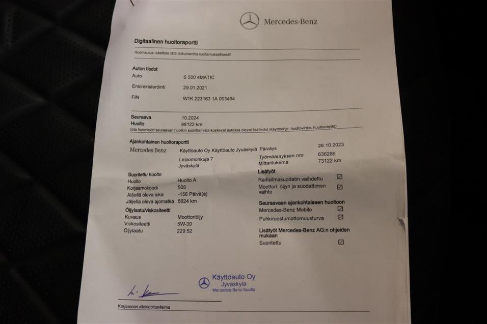 Mercedes-Benz S 500 Lang 4MATIC AMG