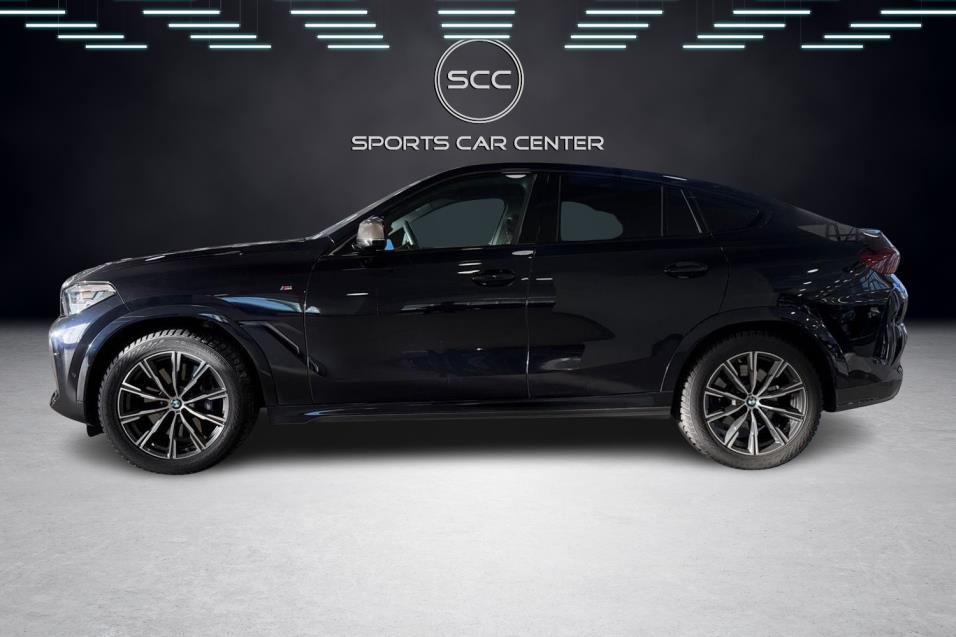 BMW X6 G06 M50i xDrive 390kW / 1.Om Suomi-Auto / Adapt.Cruise / Vetokoukku / Night Vision / Nahkasisusta!